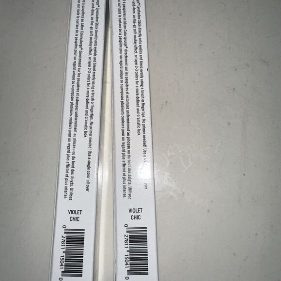 2 BLK/OPL Eye Shadow Stick Violet Chic 0.049 Oz Full Size NIB - Picture 2 of 2